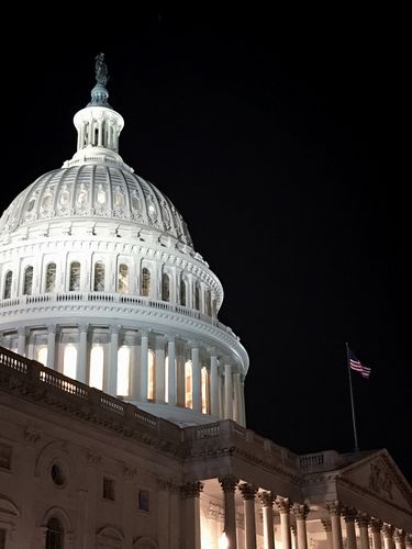 Capitol Rotunda at Night
